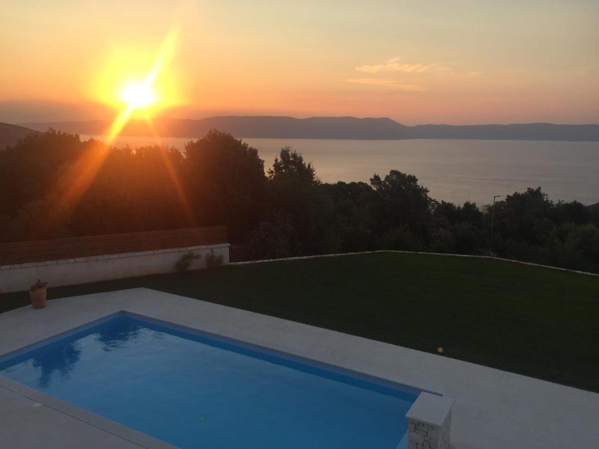 Luxury Panorama Vila With Amazing Seaview In Gondolici 7 Km From Rabac لابين المظهر الخارجي الصورة