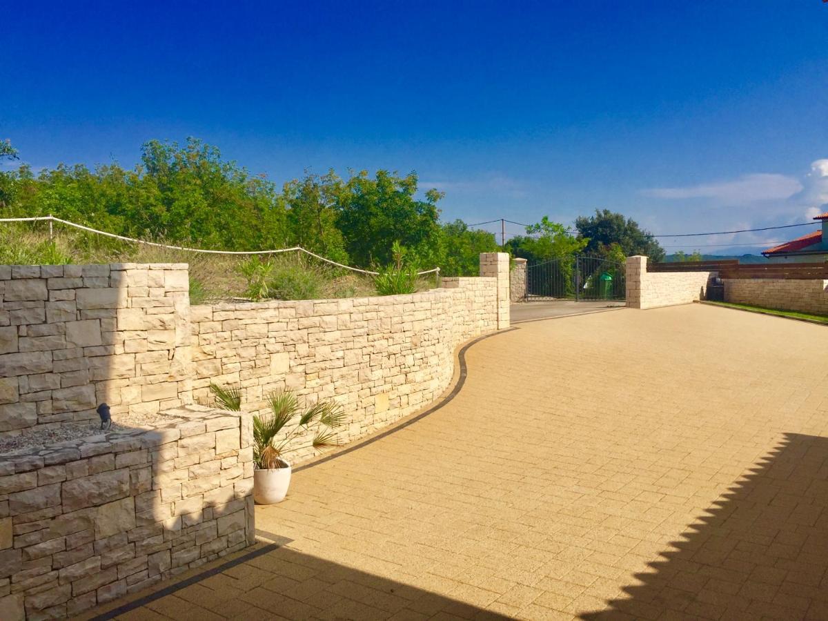 Luxury Panorama Vila With Amazing Seaview In Gondolici 7 Km From Rabac لابين المظهر الخارجي الصورة