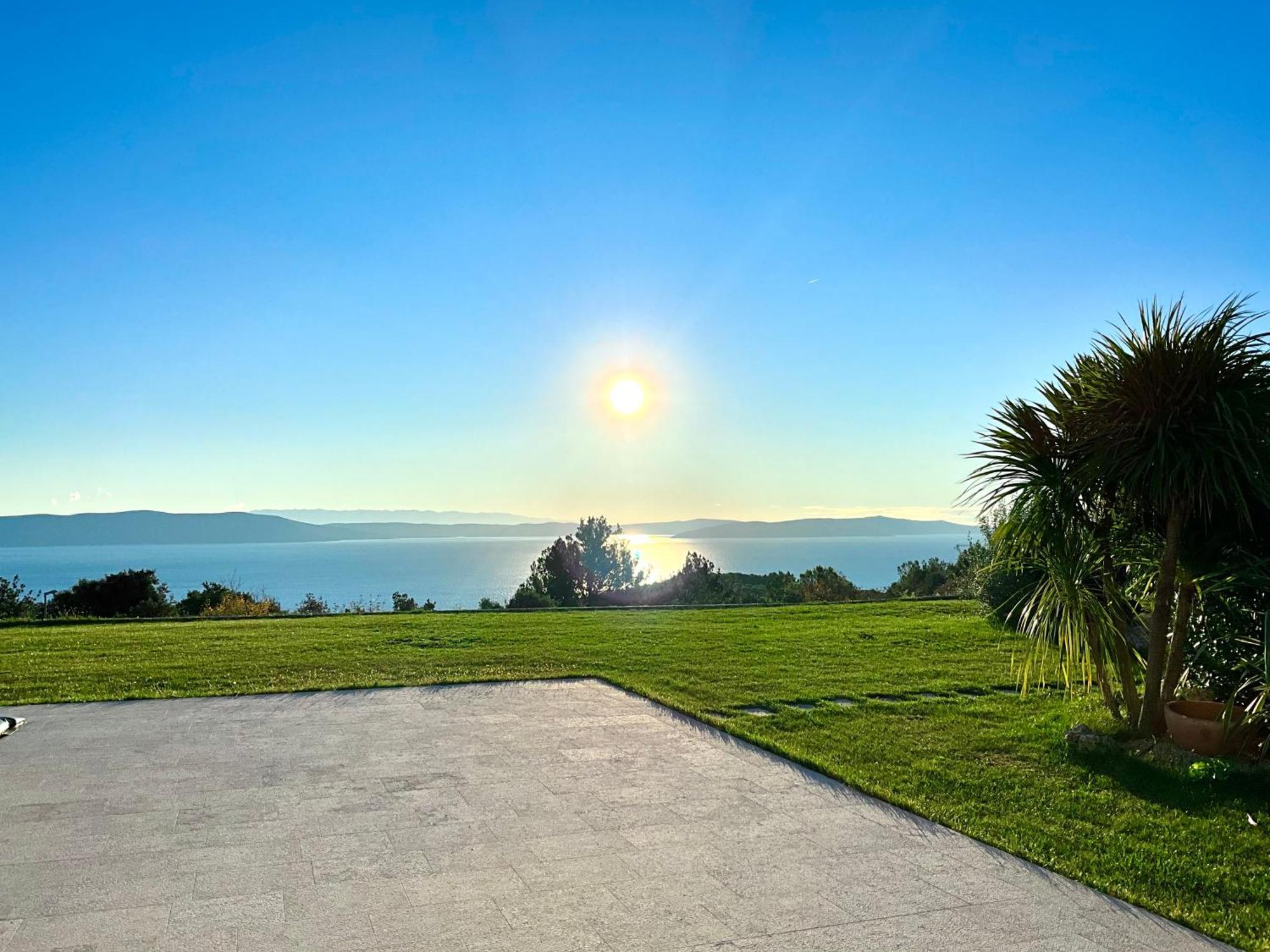 Luxury Panorama Vila With Amazing Seaview In Gondolici 7 Km From Rabac لابين المظهر الخارجي الصورة